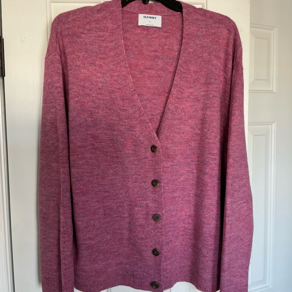 Old Navy Women's Rose Cardigan Sweater